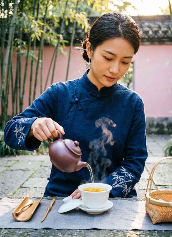 静安首席白茶茶艺师·福鼎白毫银针行茶记实景