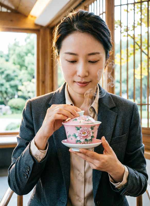 长宁绿茶茶艺师·明前龙井的江南春信