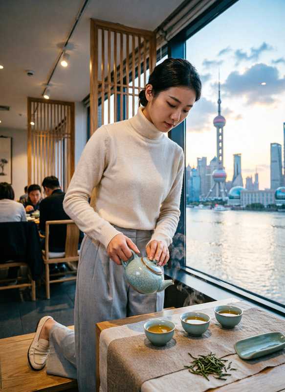 静安私享包间·南京西路明码标价品茶预约实景